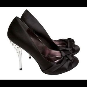 Paris Hilton Rhinestone Heels